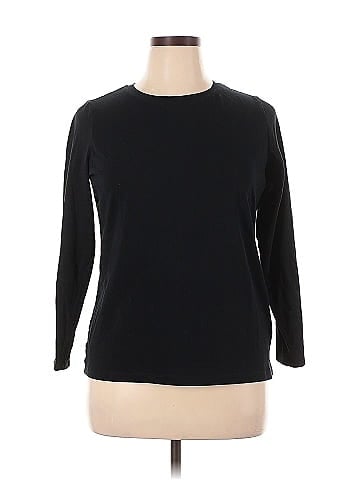 Lord & Taylor 3/4 Sleeve T-Shirt (view 1)