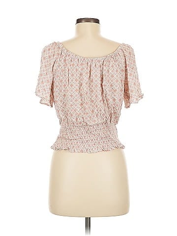 Pink Rose Short Sleeve Blouse (view 2)