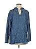 Natural Reflections 100% Lyocell Blue Raincoat Size M - photo 1