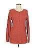 Natural Reflections Orange Long Sleeve Top Size M - photo 1