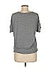 AB Studio Gray Short Sleeve Top Size M - photo 2