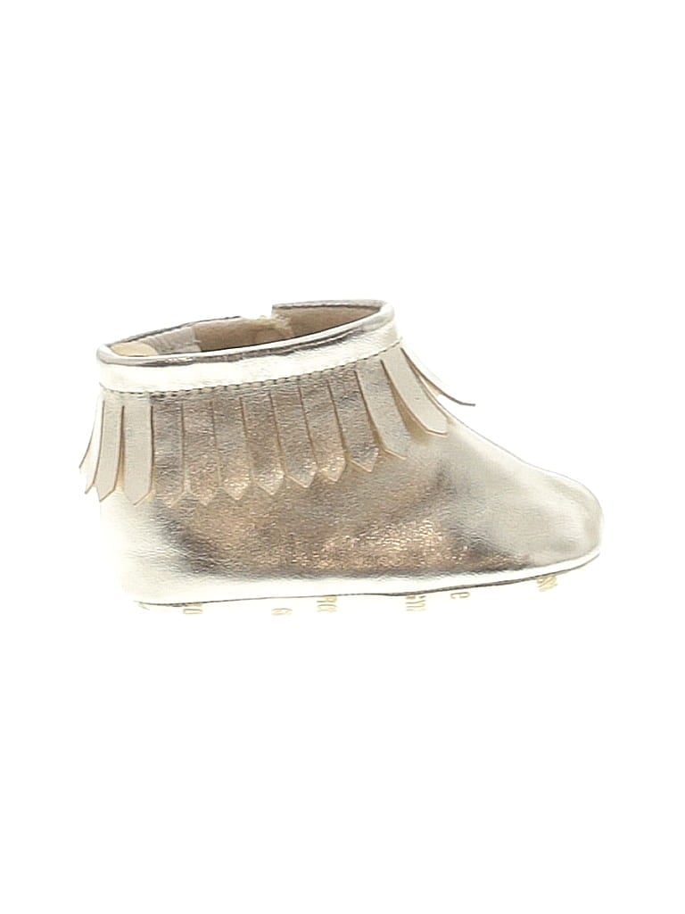 Gymboree Metallic Gold Booties Size 3 - photo 1