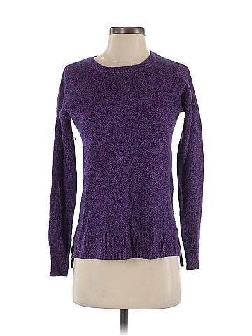 Aqua Cashmere Pullover Sweater (view 1)