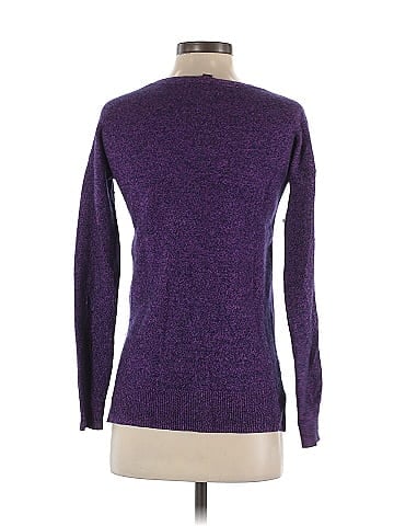 Aqua Cashmere Pullover Sweater (view 2)