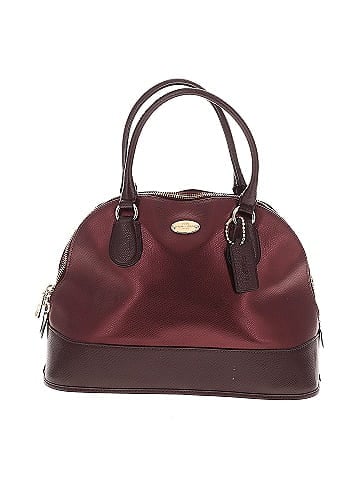 Coach Factory Leather Satchel (view 1)