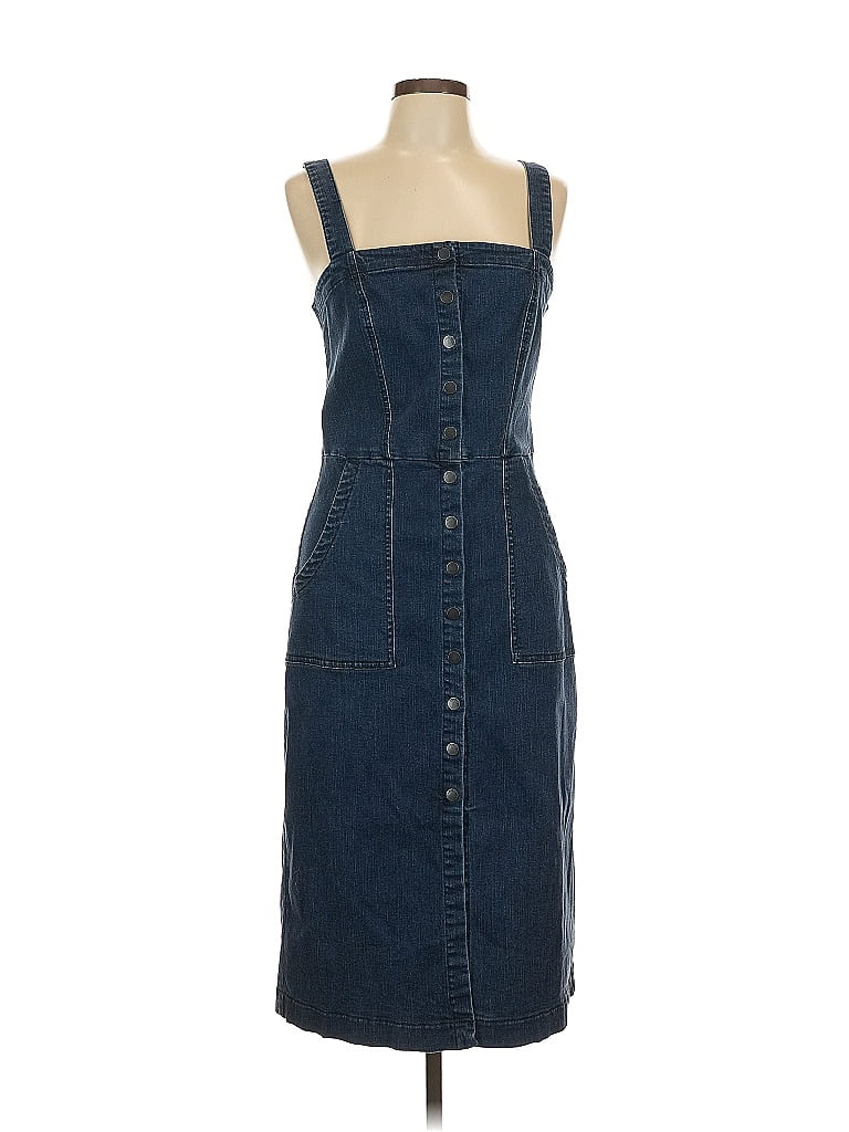 Level 99 Blue Casual Dress Size L - photo 1