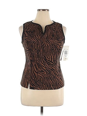 Robbie Bee Sleeveless Blouse (view 1)