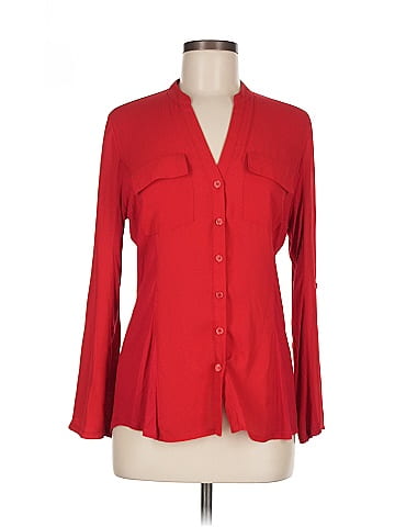 INC International Concepts Long Sleeve Blouse (view 1)