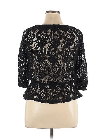 INC International Concepts 3/4 Sleeve Blouse (view 2)