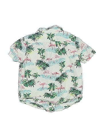 Janie and Jack Short Sleeve Button-Down Shirt (view 2)