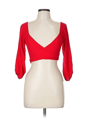 Blue Life 3/4 Sleeve Top (view 1)
