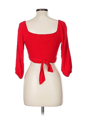Blue Life 3/4 Sleeve Top (view 2)