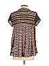 Ranna Gill 100% Polyester Black Short Sleeve Blouse Size 2 - photo 2