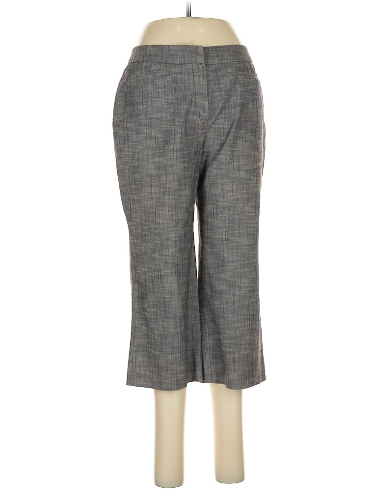 Pre-owned Larry Levine Dress Pants In Gray