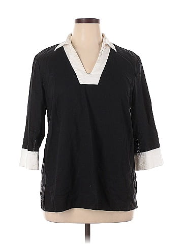 Anne Klein 3/4 Sleeve Blouse (view 1)