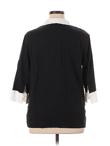 Anne Klein 3/4 Sleeve Blouse (view 2)