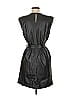 Böhme 100% Polyester Solid Black Casual Dress Size M - photo 2
