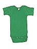 Laughing Giraffe Solid Green Short Sleeve Onesie Size 3-6 mo - photo 1
