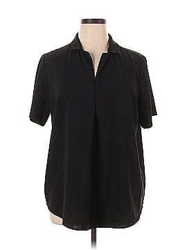 Hilary Radley Short Sleeve Blouse