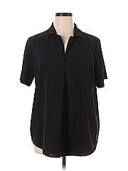Hilary Radley Short Sleeve Blouse