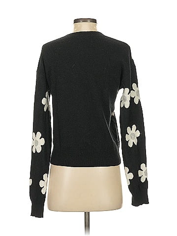 Aqua Cashmere Pullover Sweater (view 2)