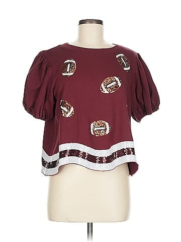 Peach Love Short Sleeve Blouse (view 1)