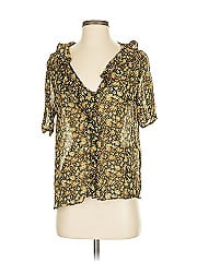 Sézane Short Sleeve Blouse