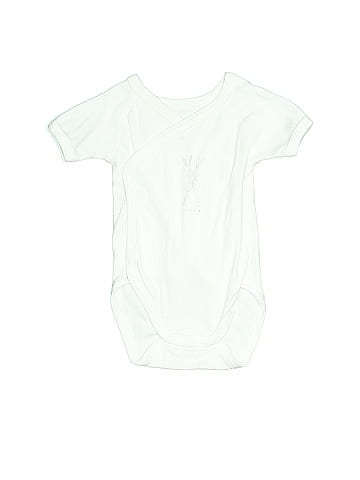 Petit Bateau Short Sleeve Onesie (view 1)