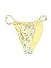 WeWoreWhat Floral Yellow Swimsuit Bottoms Size S - photo 1