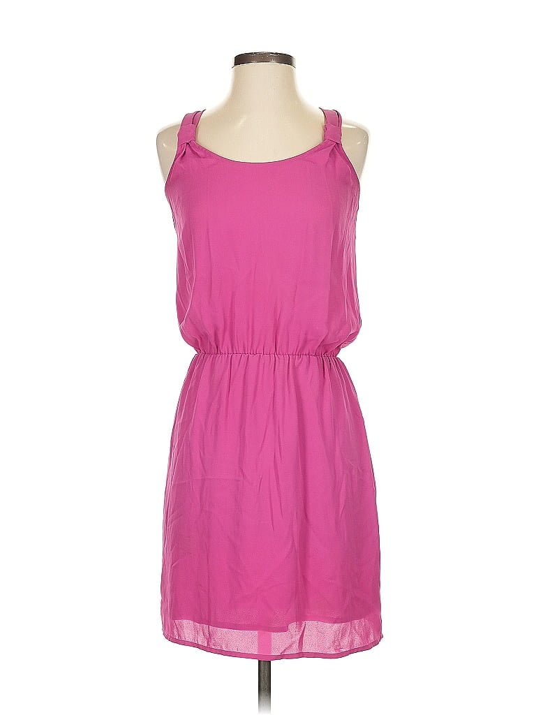 Pre-owned Bar Iii Casual Dress In Pink