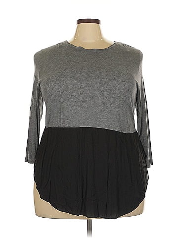 TWO by Vince Camuto 3/4 Sleeve Top (view 1)