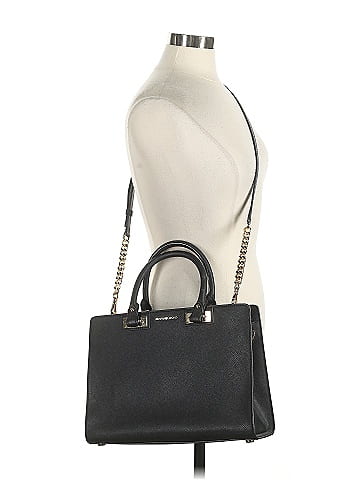 MICHAEL Michael Kors Leather Satchel (view 2)