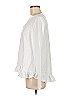 Dylan 100% Cotton White Long Sleeve Top Size M - photo 5
