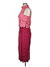 ML Monique Lhuillier 100% Polyester Pink Cocktail Dress Size 6 - photo 5