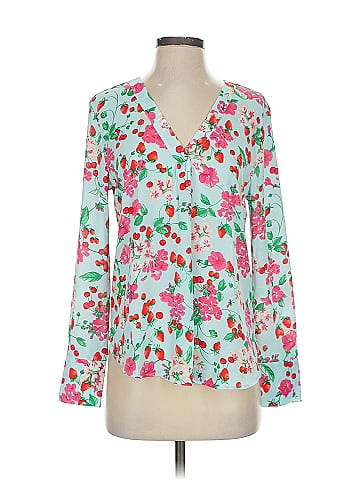 Ann Taylor Long Sleeve Blouse (view 1)
