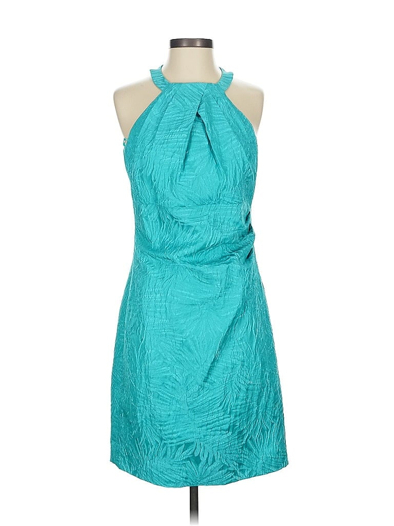 Carlisle Teal Cocktail Dress Size 4 - photo 1