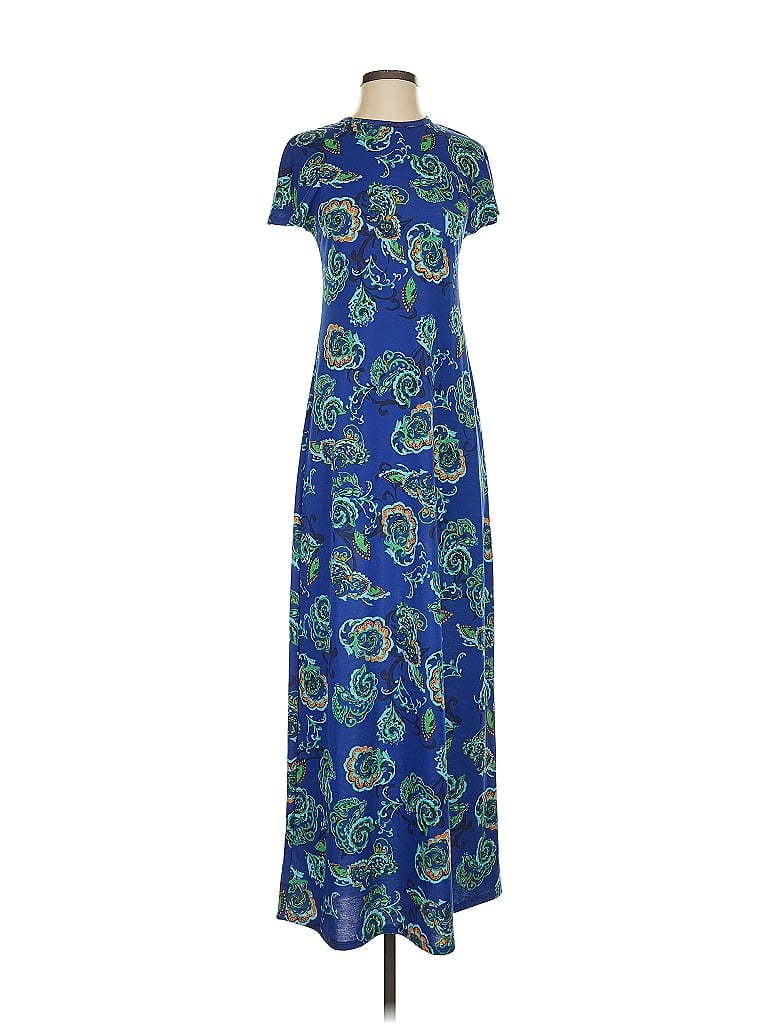 Click to view more detailed imagery on our partner's website Pre-owned Lularoe Casual Dress In Blue