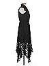 ML Monique Lhuillier 100% Polyester Black Cocktail Dress Size 6 - photo 4
