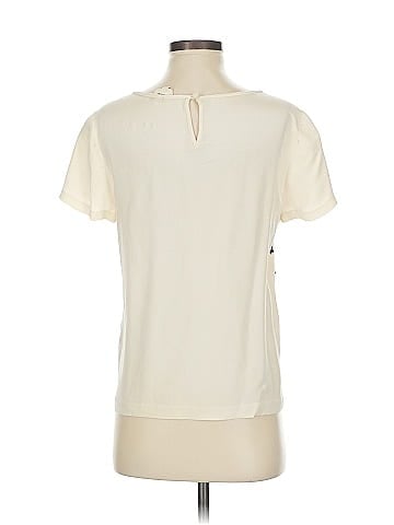 J.Crew Collection Short Sleeve Silk Top (view 2)