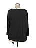 Susan Graver Solid Black 3/4 Sleeve Top Size 1X - photo 2