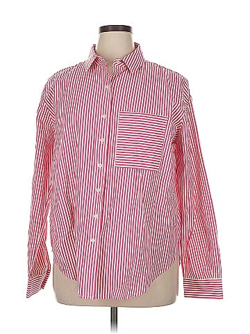 Evereve Long Sleeve Button-Down Shirt (view 1)