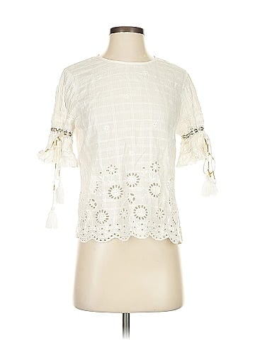 MISA Los Angeles Short Sleeve Blouse (view 1)