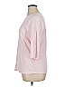 Cj Banks 100% Cotton Pink 3/4 Sleeve T-Shirt Size 1X - photo 5