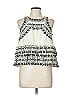 Sea New York 100% Cotton Ivory Sleeveless Blouse Size M - photo 1