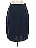 St. John Collection Solid Blue Formal Skirt Size 4 - photo 1