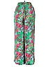 Roller Rabbit 100% Viscose Floral Green Casual Pants Size XS - photo 2