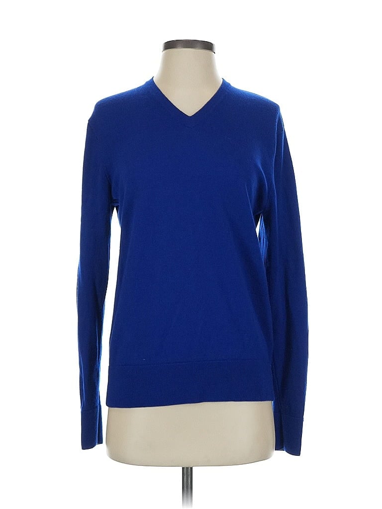 Pre-owned Sunice Wool Pullover Sweater In Blue