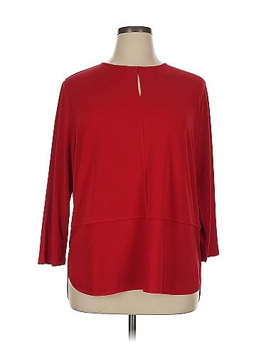 Lauren by Ralph Lauren 3/4 Sleeve Top (view 1)