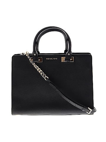 MICHAEL Michael Kors Leather Satchel (view 1)