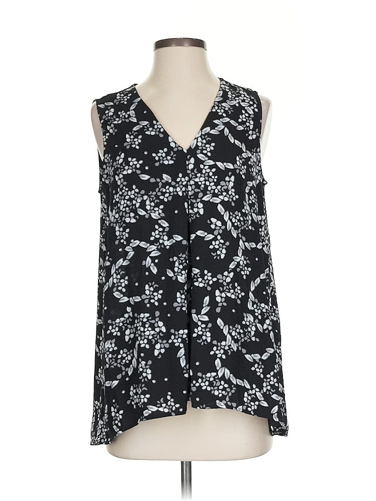 Pre-owned Fever Sleeveless Blouse In Black